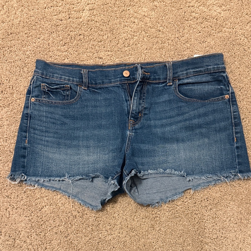 Old Navy Dark Blue Jean Shorts